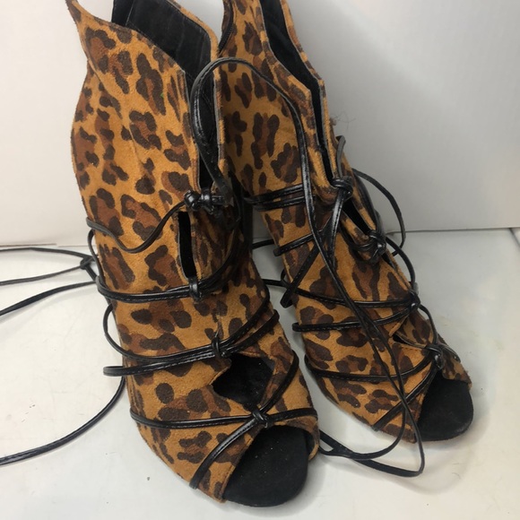 Leopard print heels - Picture 3 of 4